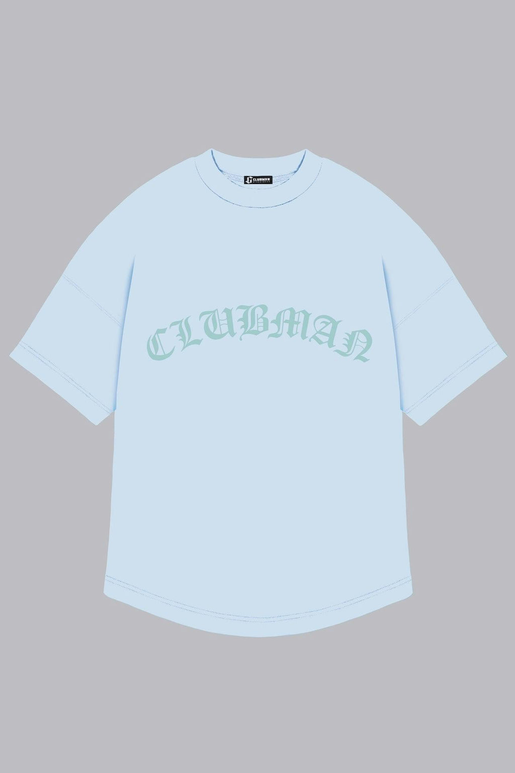 Mens Clubman 'Cyper' T-shirt / Blue