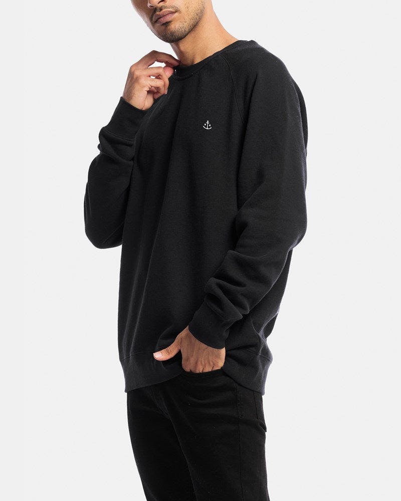 Stock & Co Anchor Embroidery Crewneck