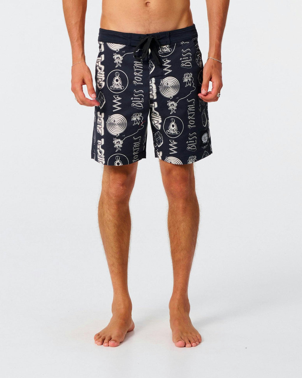 Xerox 18" Boardshort - Vintage Black