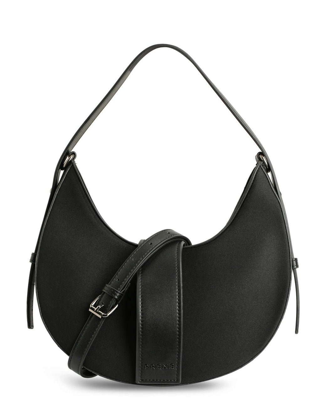 Prene | The Monroe Bag (MIDNIGHT BLACK) Neoprene Shoulder Bag