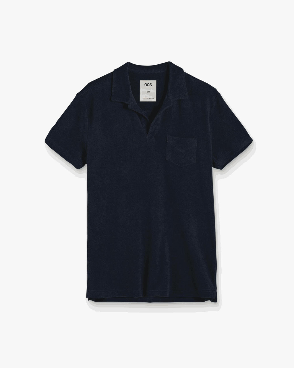 OAS Navy Polo Terry Shirt