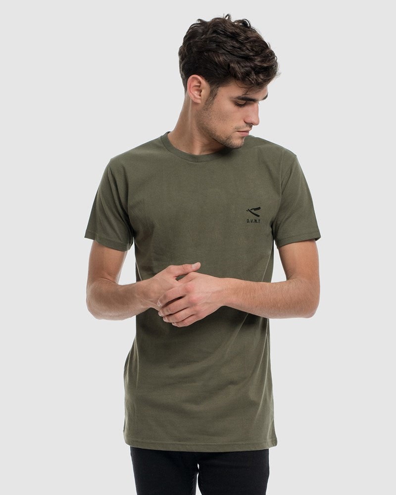 Cut Throat Embroidery Tee