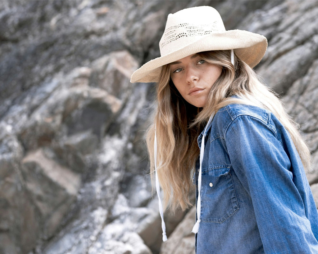 The Lover Straw Hat – Natural | Wide Brim Summer Hat