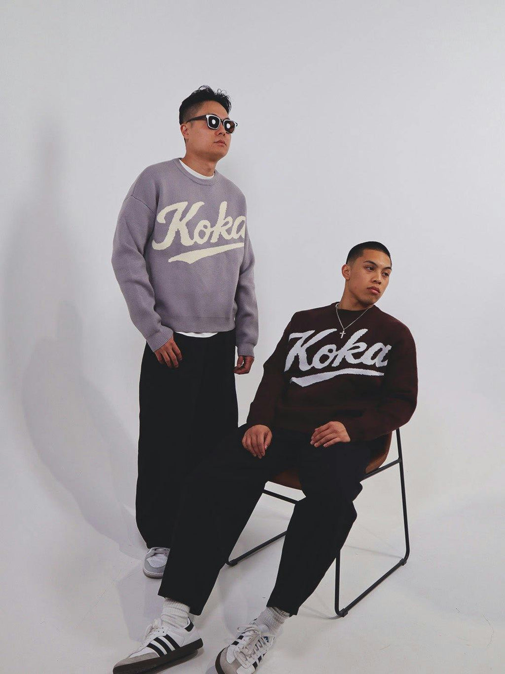 Knit Sweater - Coffee