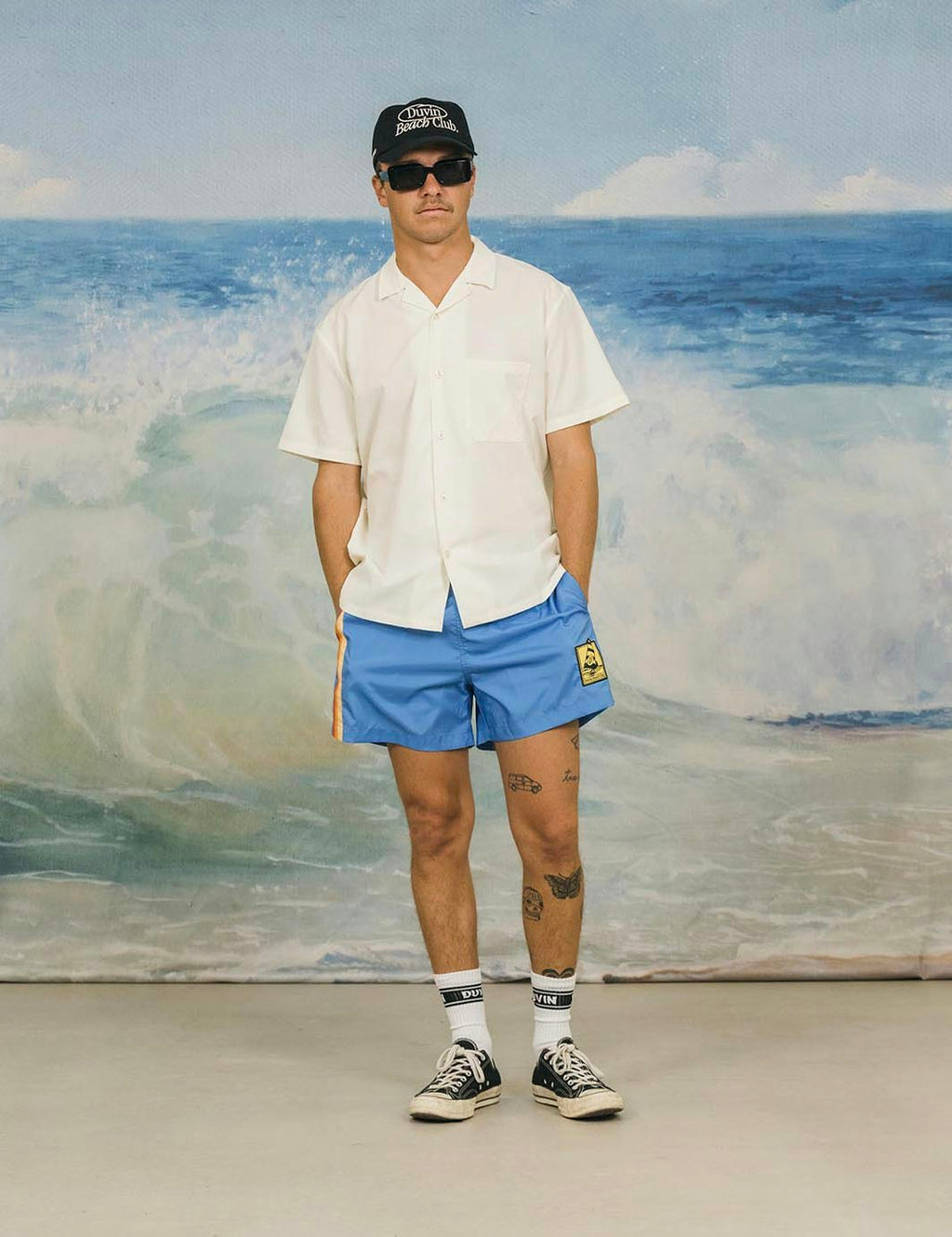 Beach Club Hat - Black