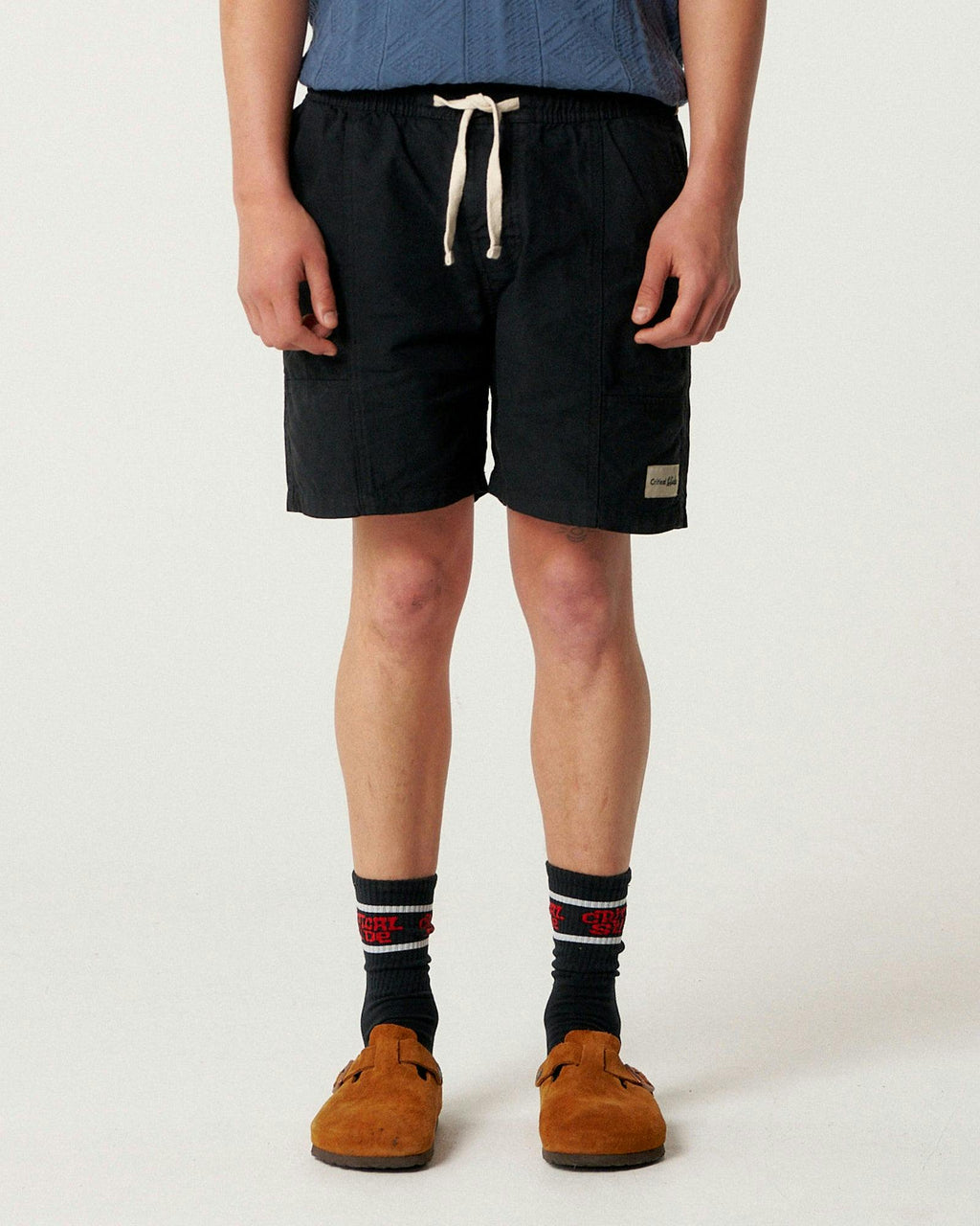 All Day Canvas Short - Black
