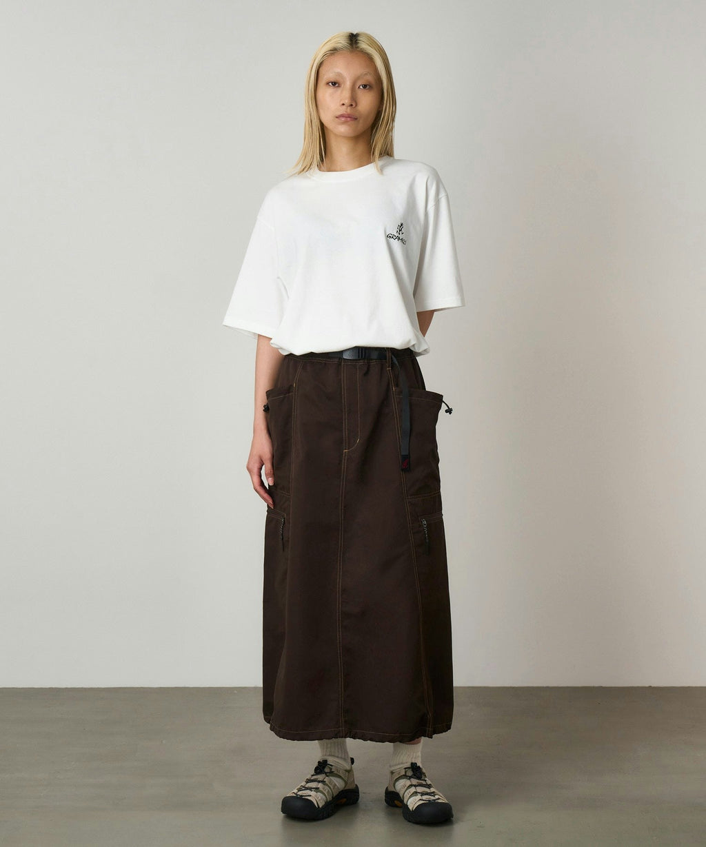 Gramicci One Point Logo Tee in White