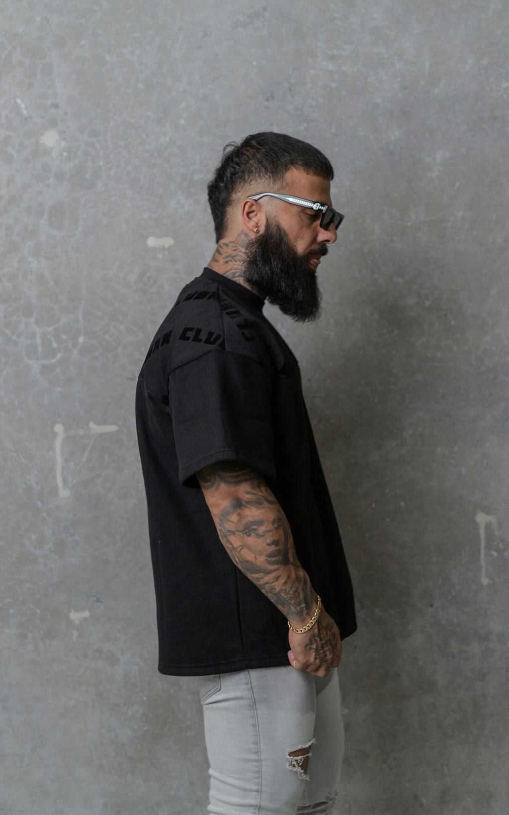 Clubman 'Midnight Split' T-shirt