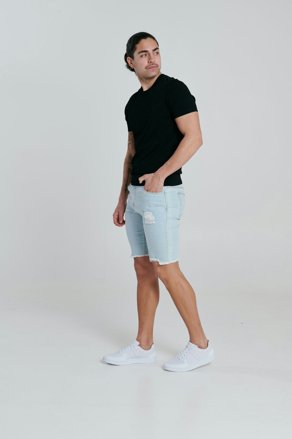 OXFORD Short ( Distressed Hem )