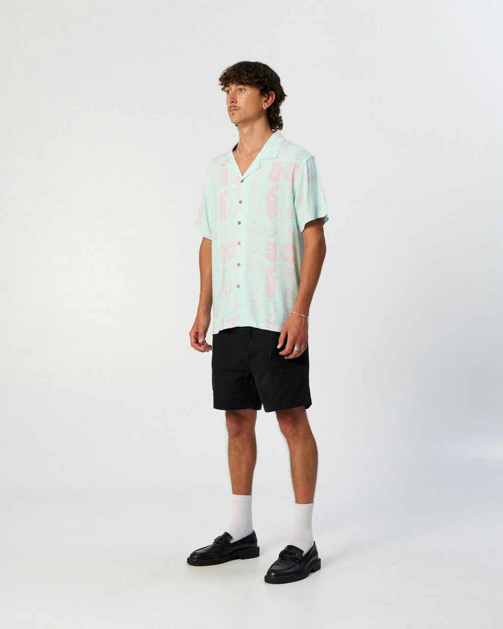 Xerox Resort Shirt - Ice Blue