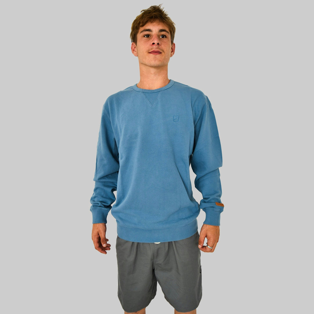 SHIELD CORE CREW / STEEL BLUE