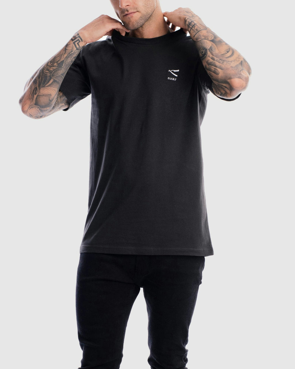 Cut Throat Embroidery Tee