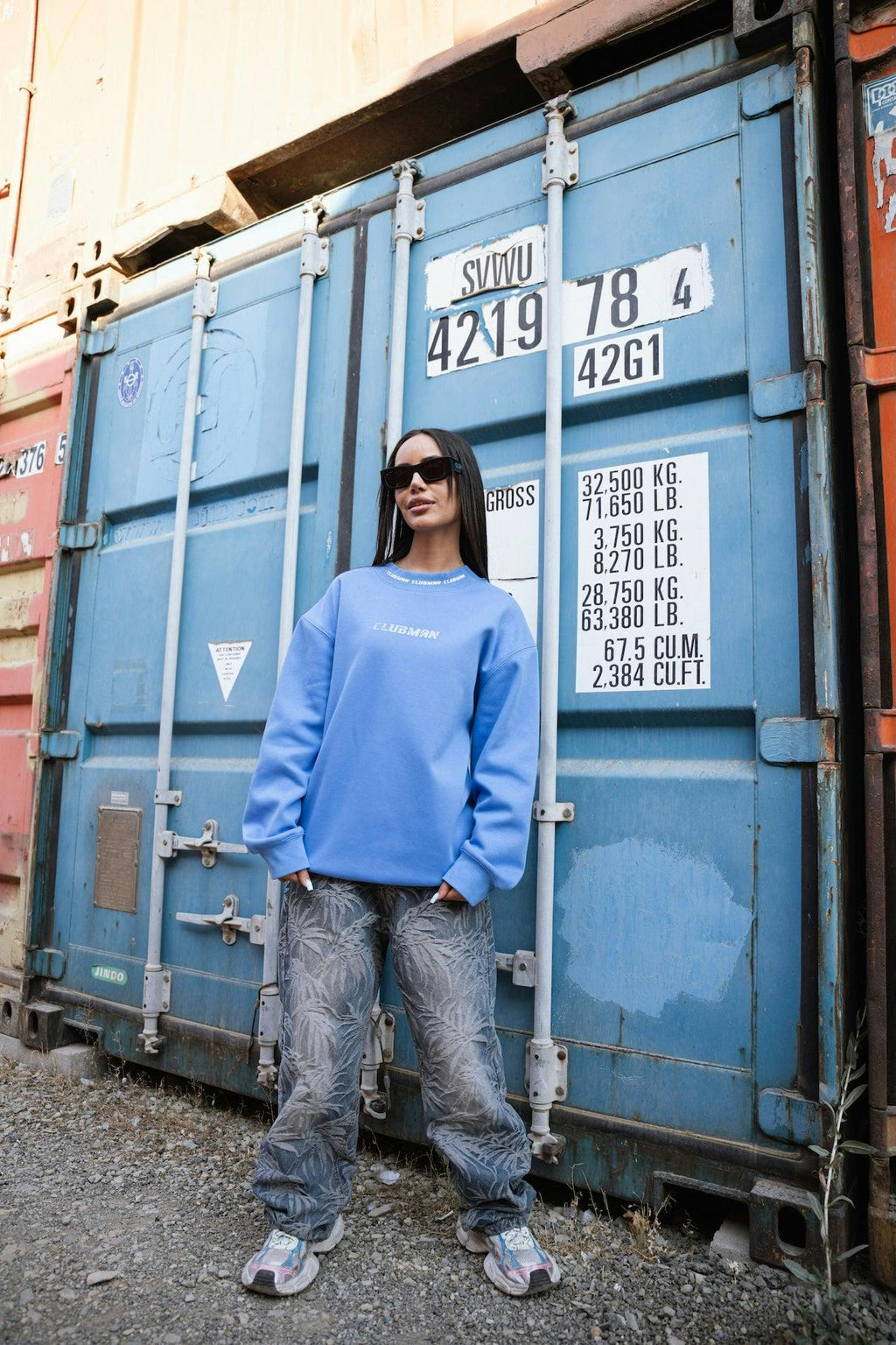 Clubman Lumin Blue Sweater