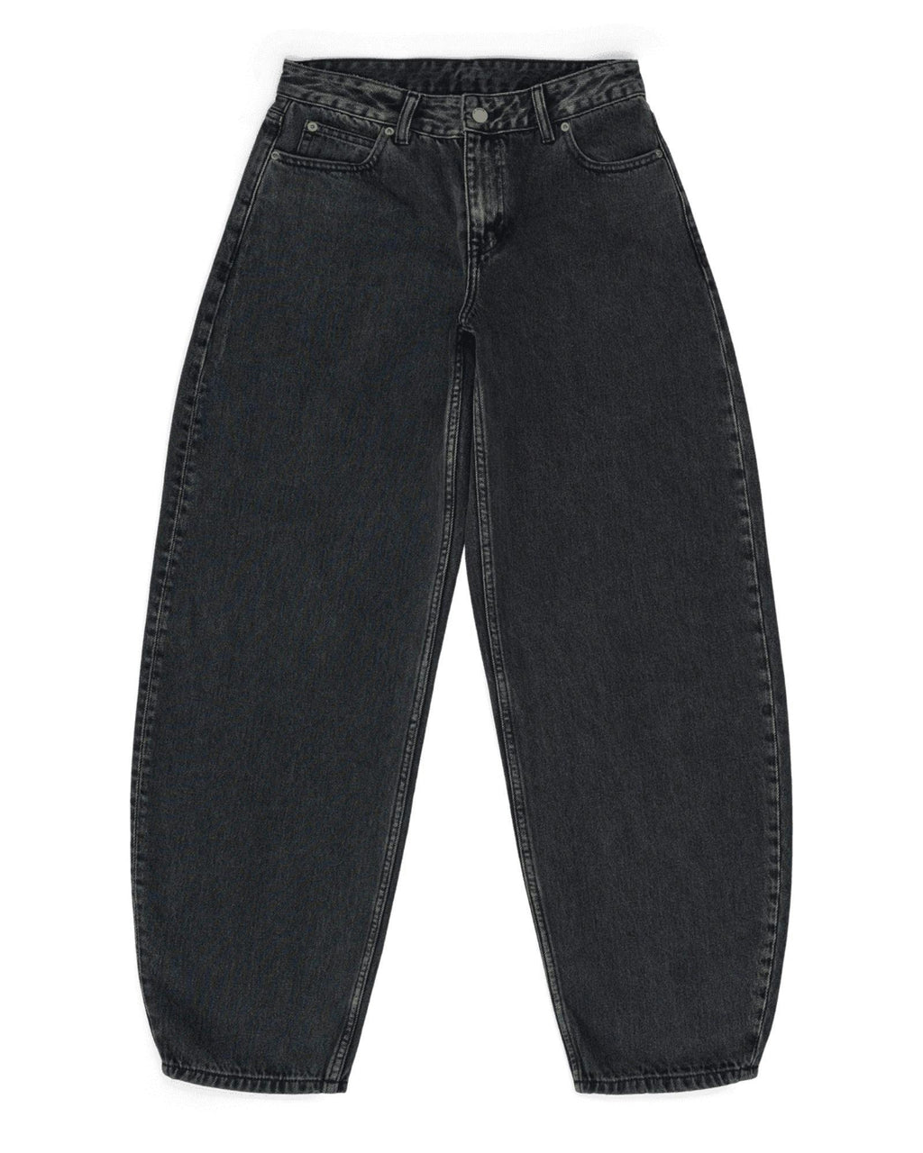 Nanci Barrel Jeans - Aged Black