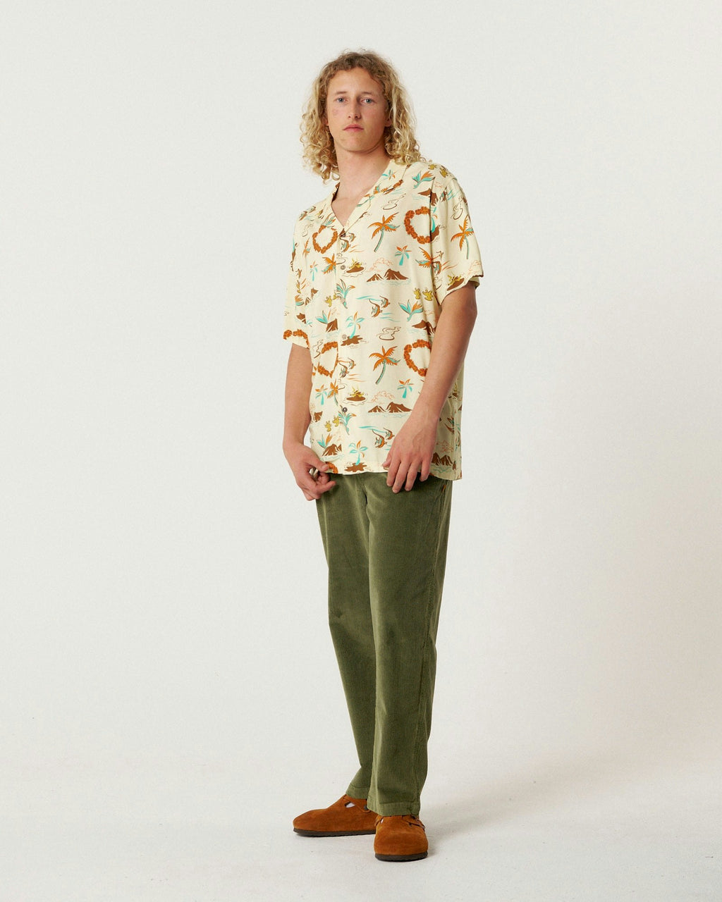 Islands Resort Shirt - Butter