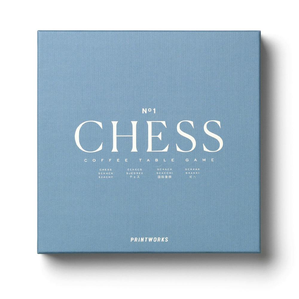 Printworks Classic Chess-Dusty Blue