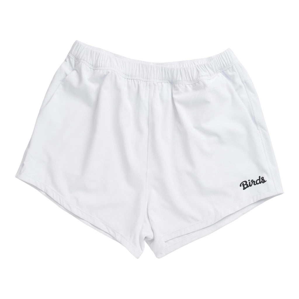 Birds Shorts – White
