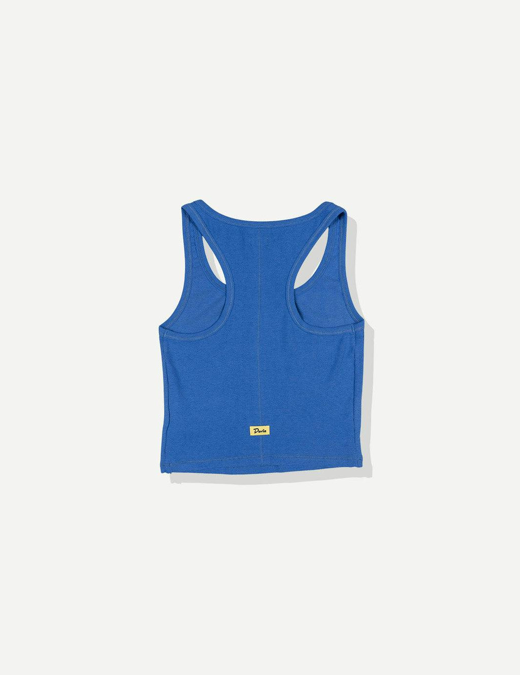 Swim Tan Relax Ribbed Tank - Blue