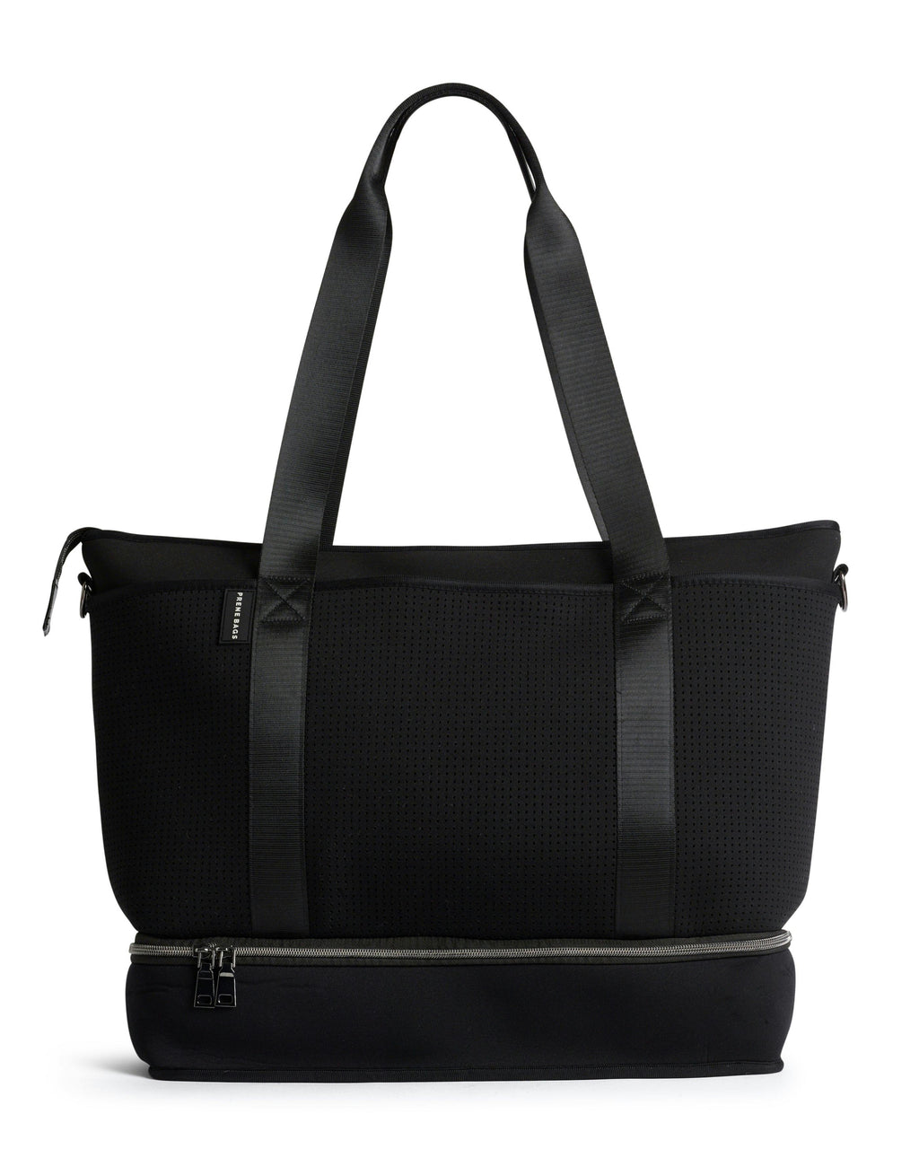 Prene | The Saturday Bag (BLACK) Neoprene Tote / Baby / Travel Bag