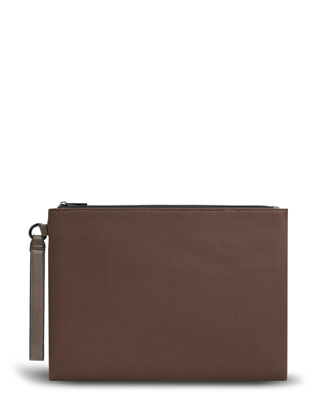 Insulated Cosmetic Clutch (ESPRESSO) - Neoprene Clutch