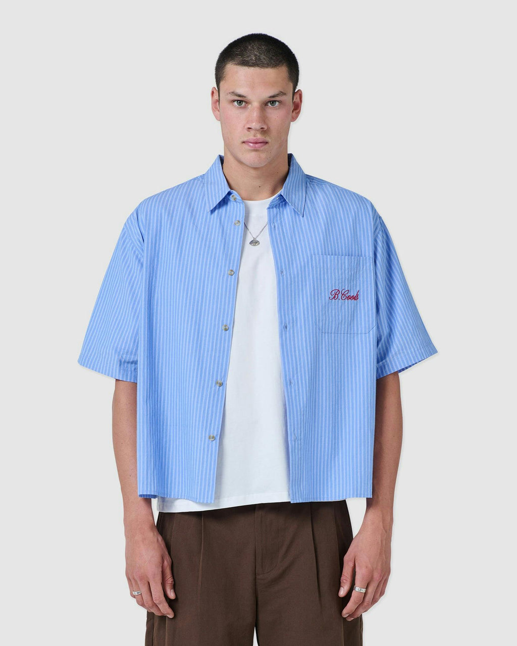 scribe shirt blue