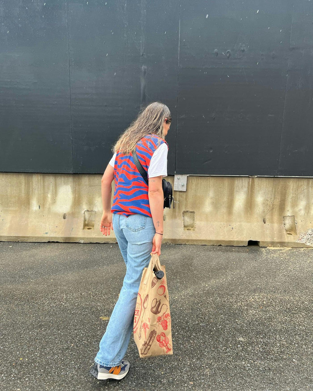 Echo High Straight Jeans - Blue Jay