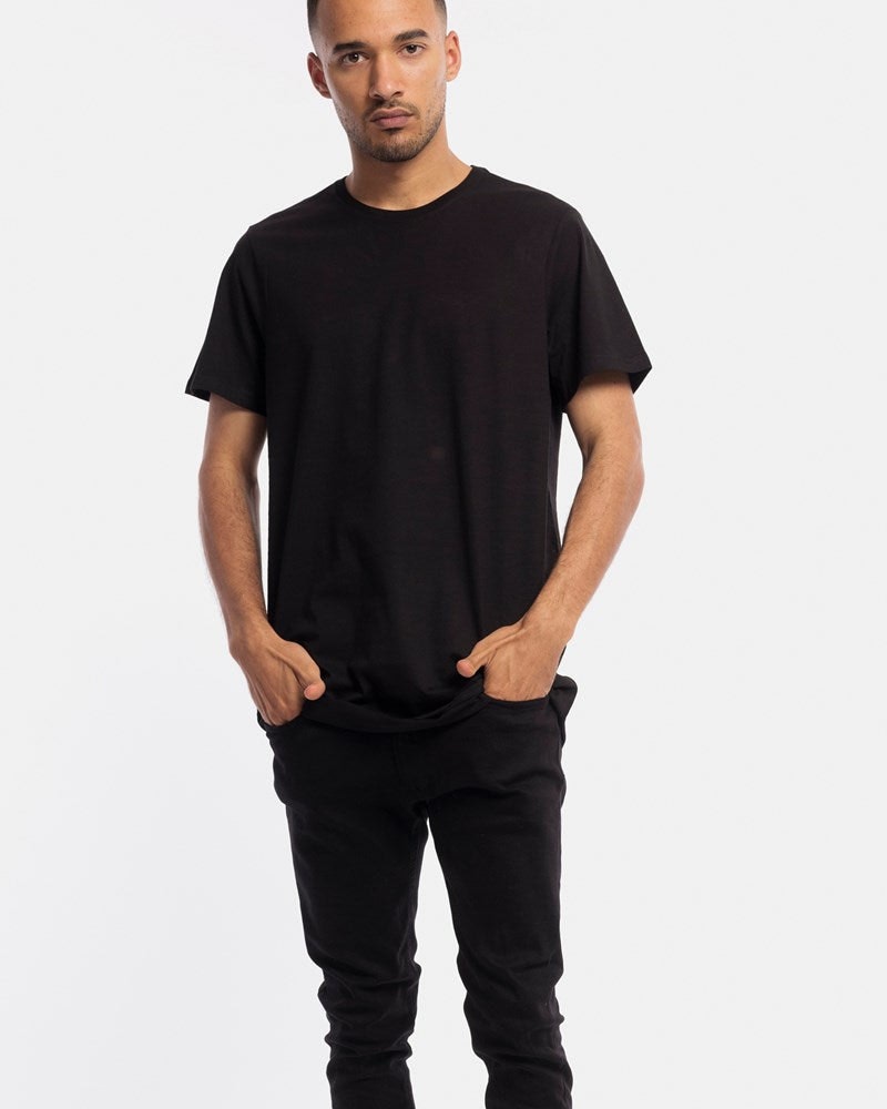 Devoid Premium Curved Hem Tee