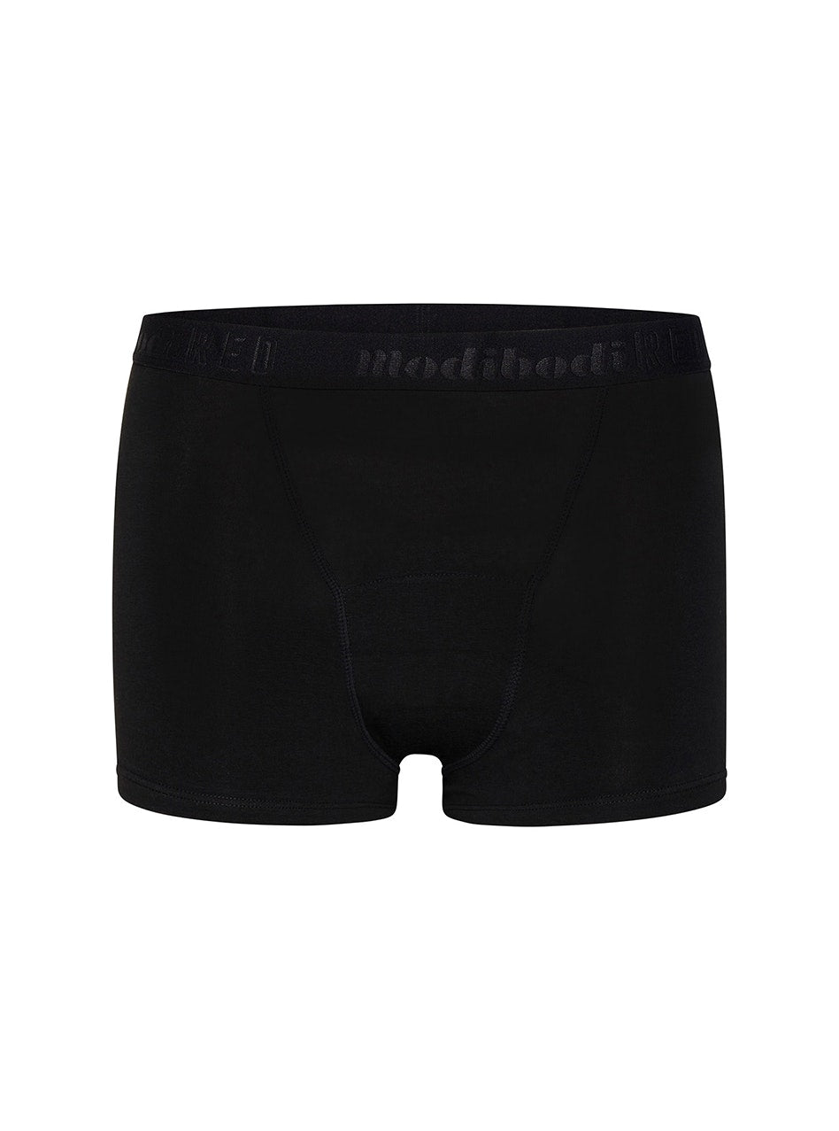 Teen Hipster Period Boyshort Moderate 3 Pack Absorbency Black