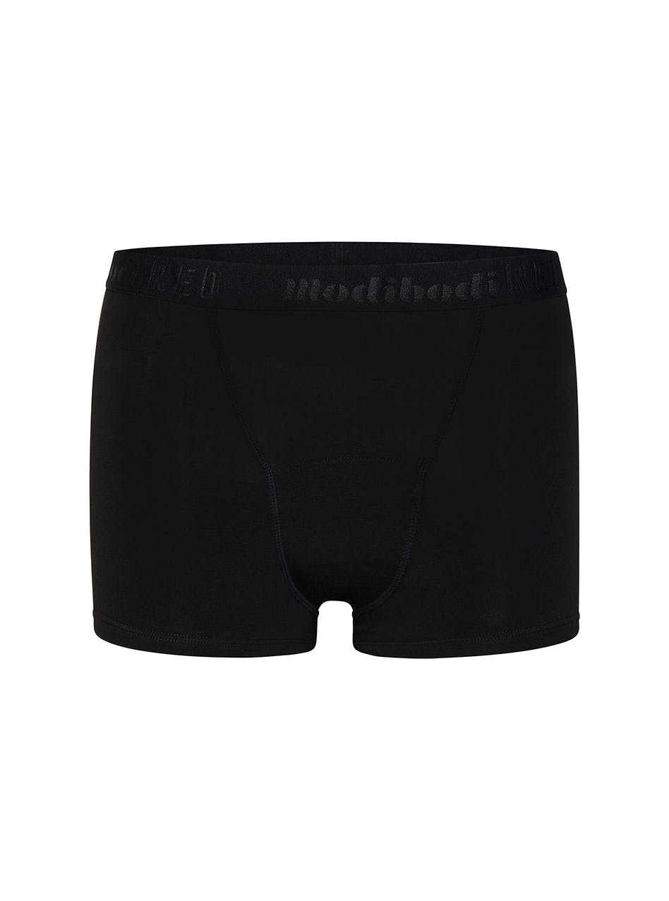 Teen Hipster Period Boyshort Moderate 3 Pack Absorbency Black