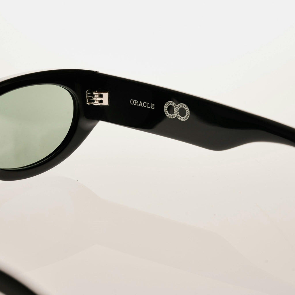 ORACLE Gloss Black | Green Polarised Bio Lens