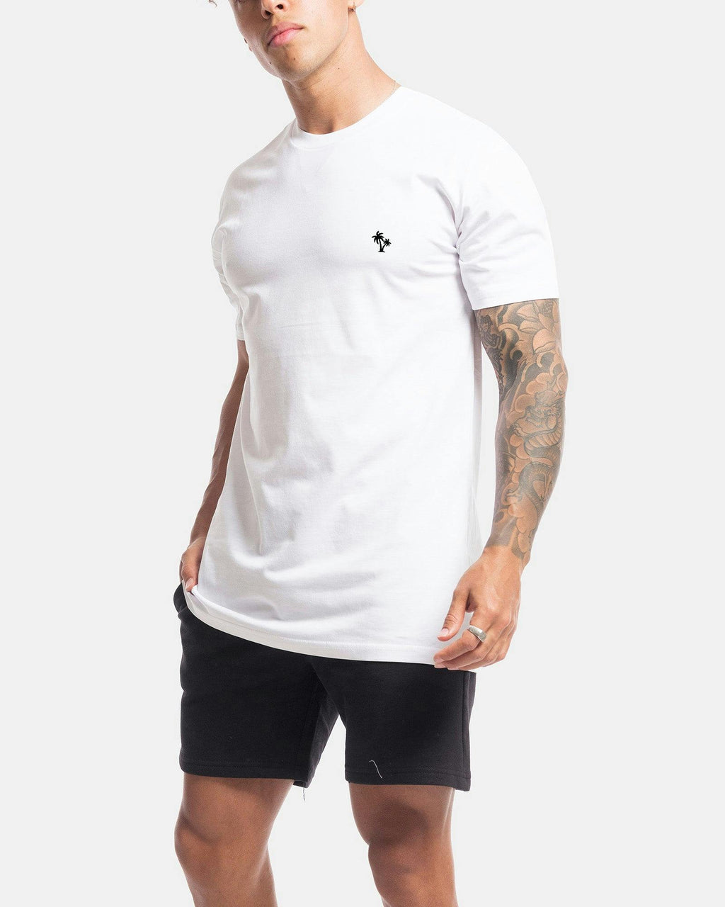 Palm Embroidery Tee