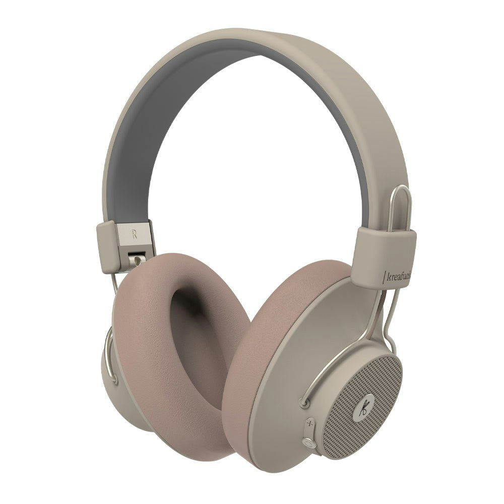 Kreafunk Abeat Qi Bluetooth Headphones W/ Anc - Ivory Sand