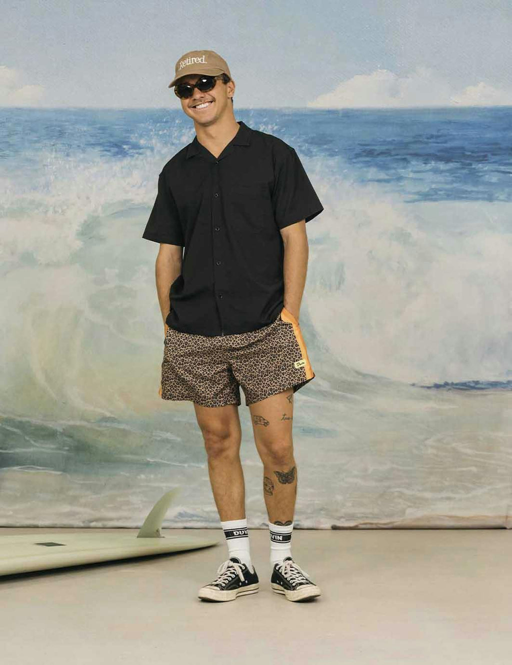 Desert Leopard Swim Short