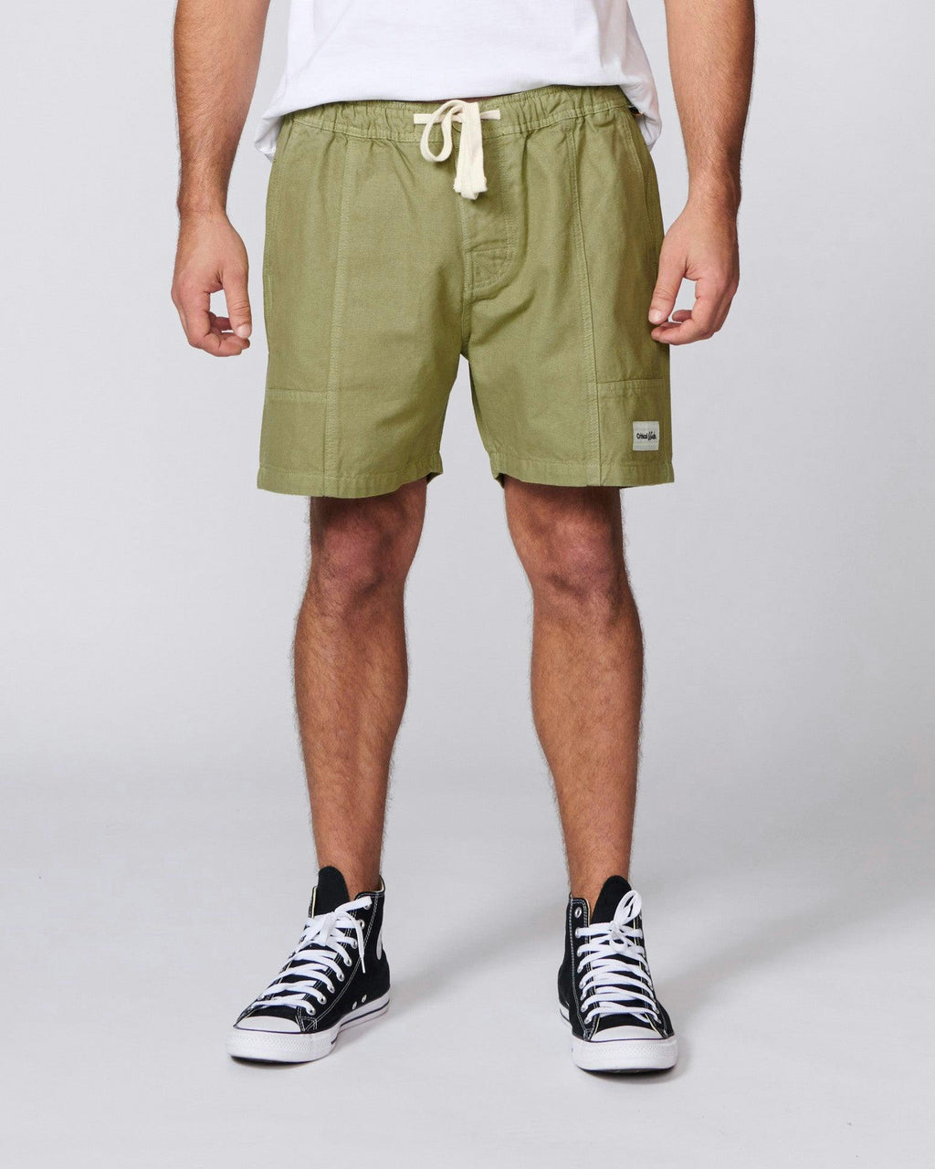 All Day Canvas Walkshort - Dusty Green