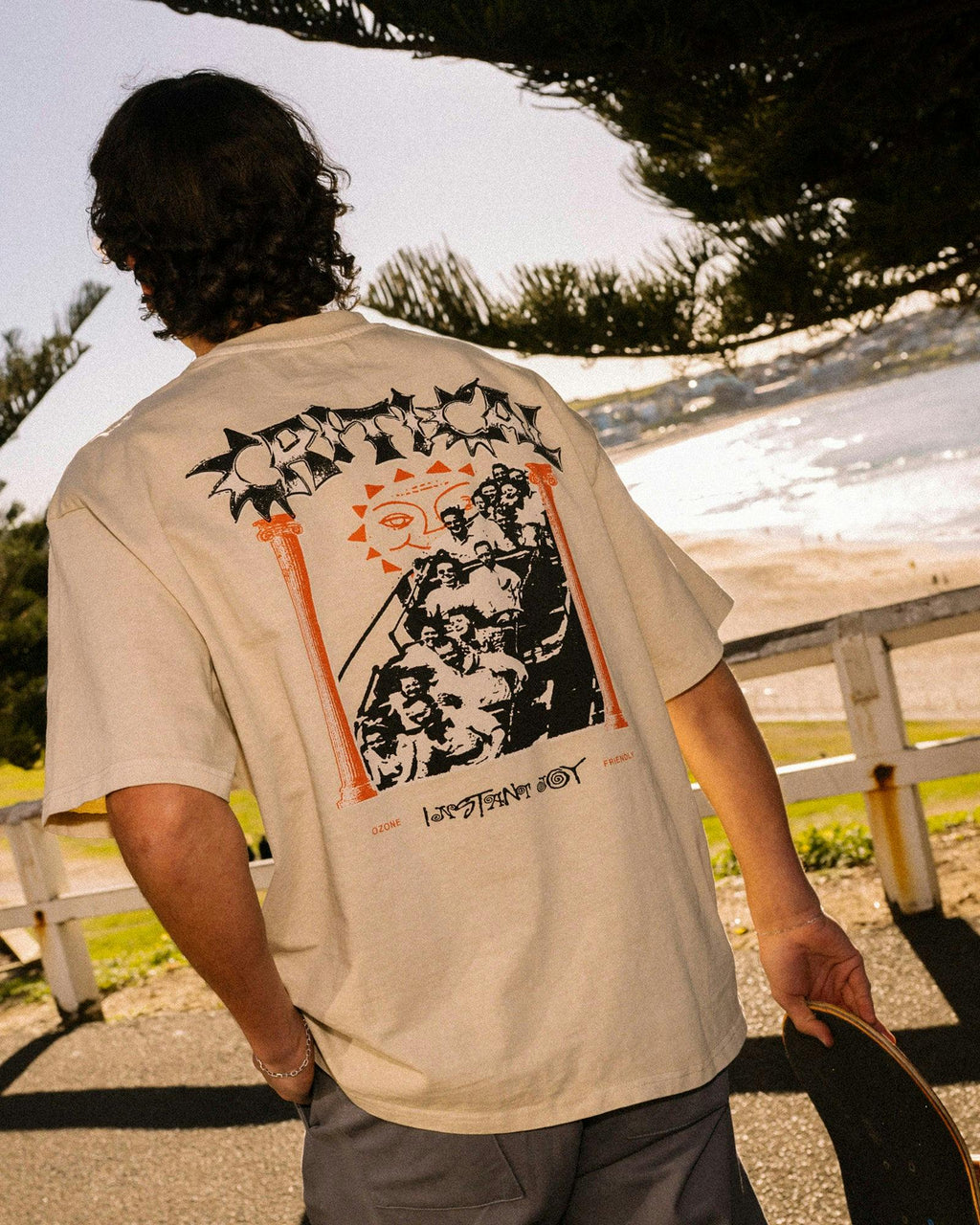 Joystick Jumbo Tee - Ecru