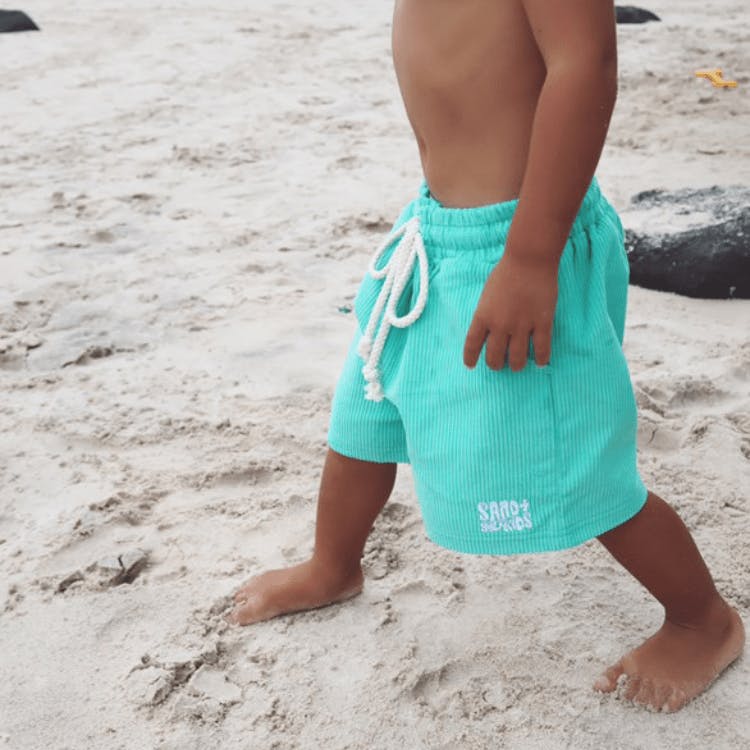 Aqua Cord Shorts - Kids