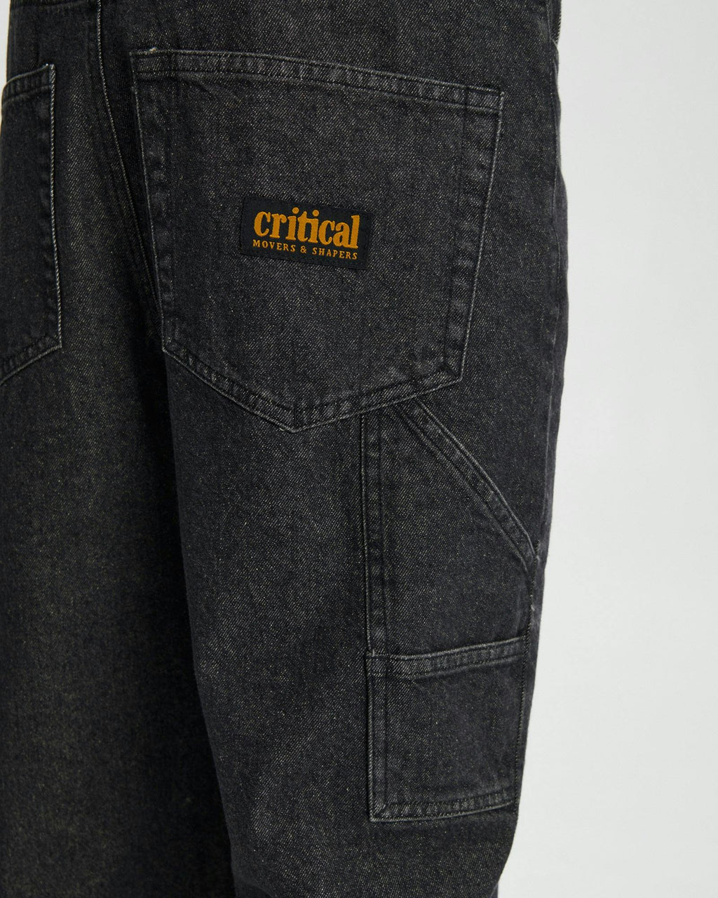 Peaty 5 Pocket Pant - Washed Black
