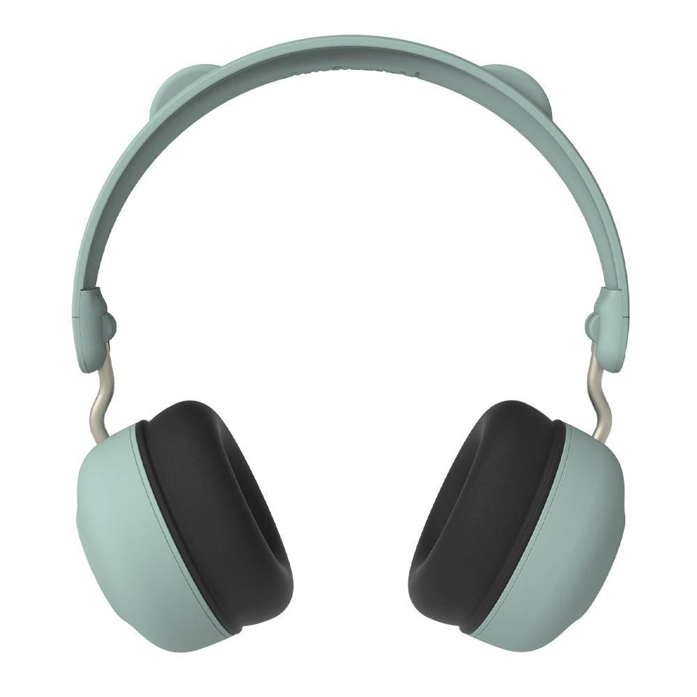 Kreafunk Kids Buzz Junior Bluetooth Headphones - Dusty Green