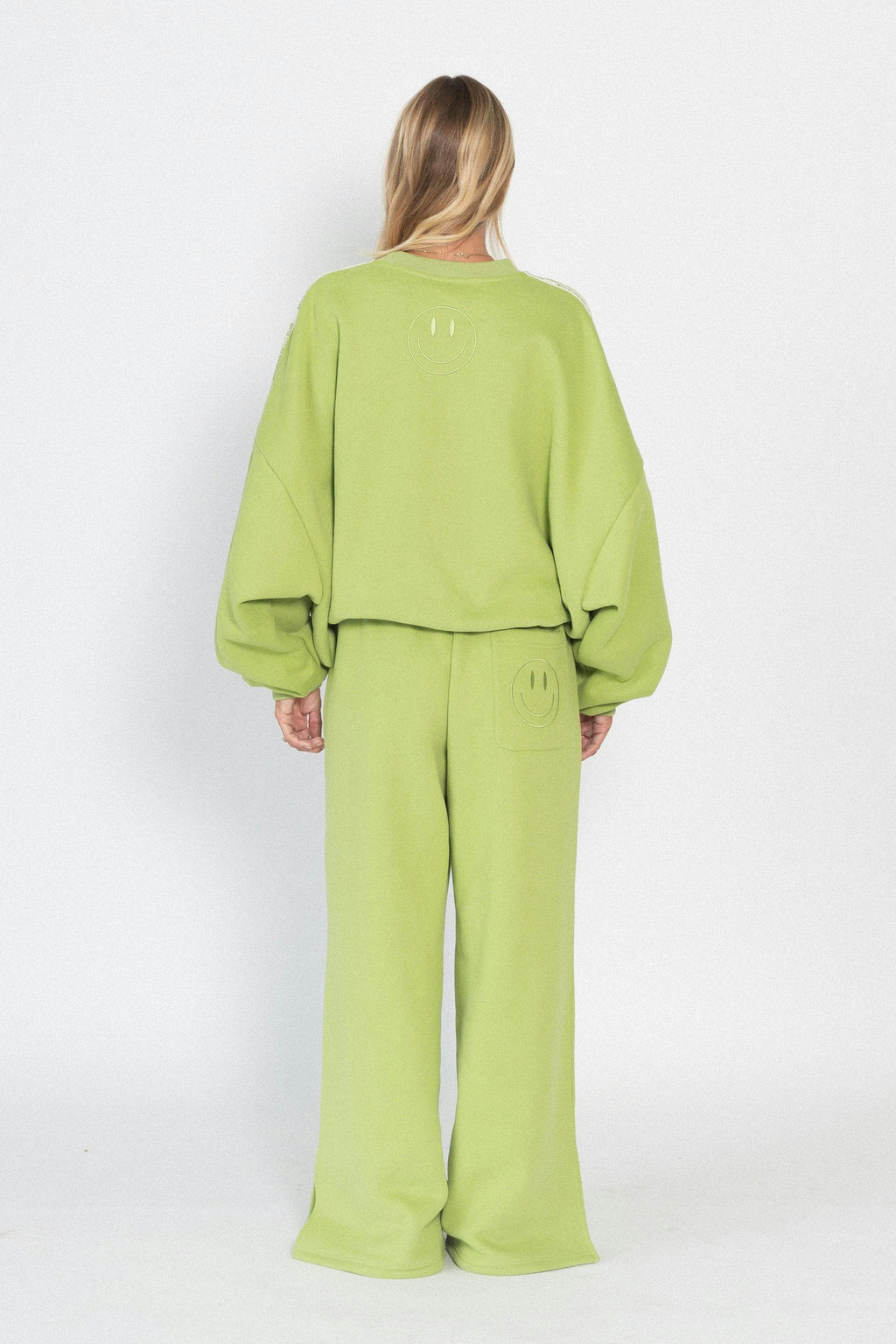 Cloud Racer Sweater - Honeydew