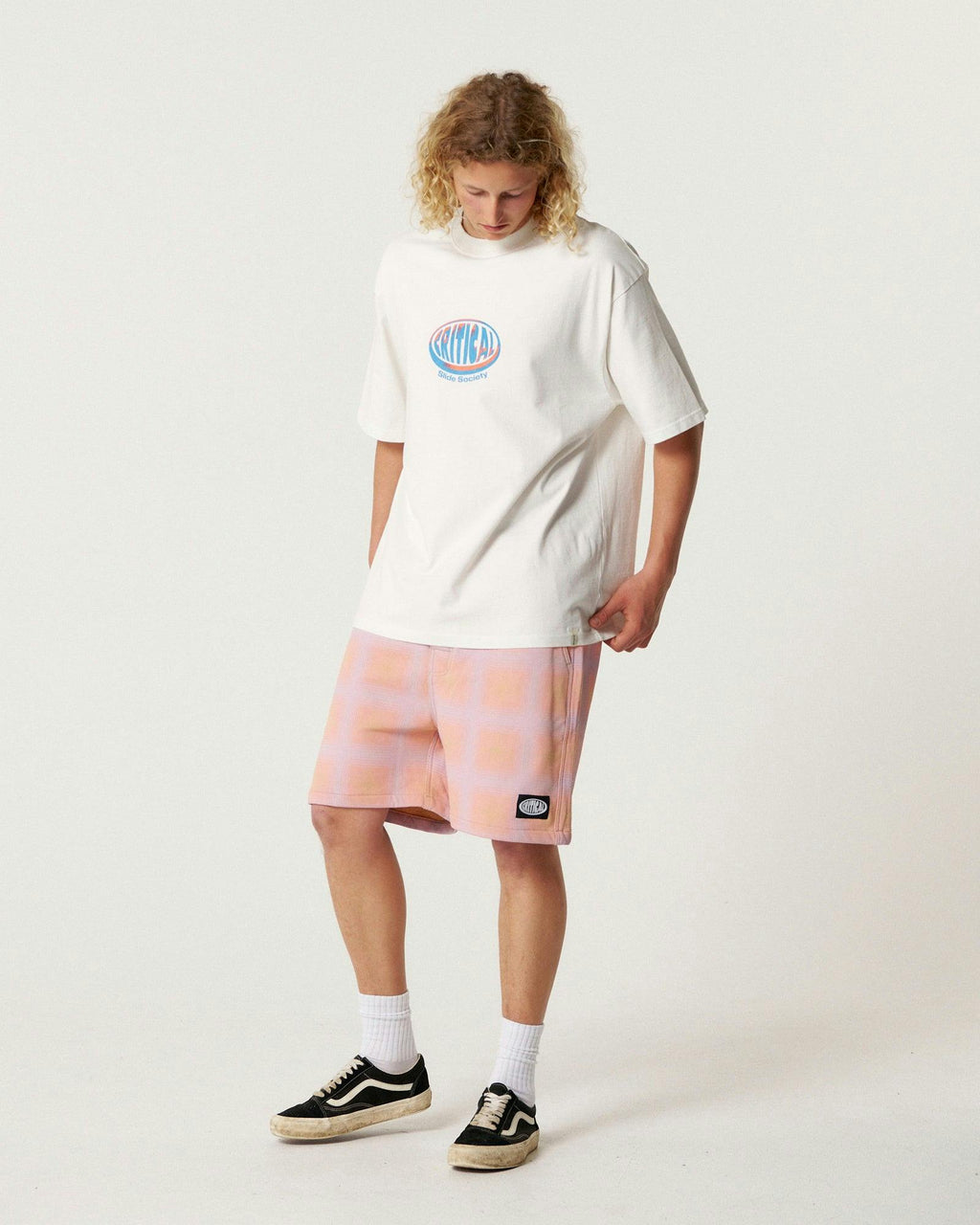 Buzzed Jumbo Tee - Vintage White