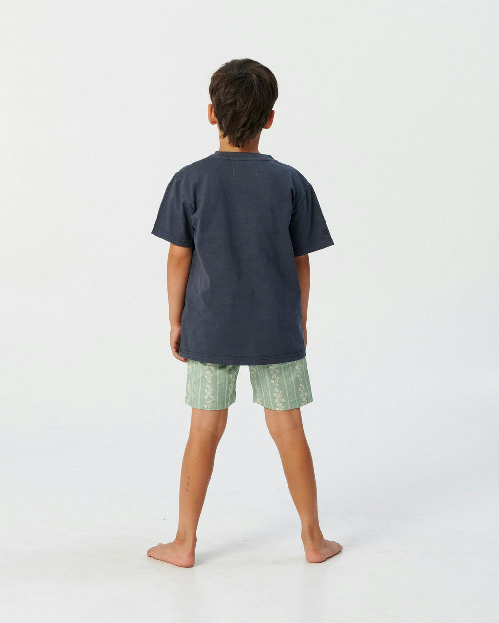 Feelin Fine Tee - Worker Blue