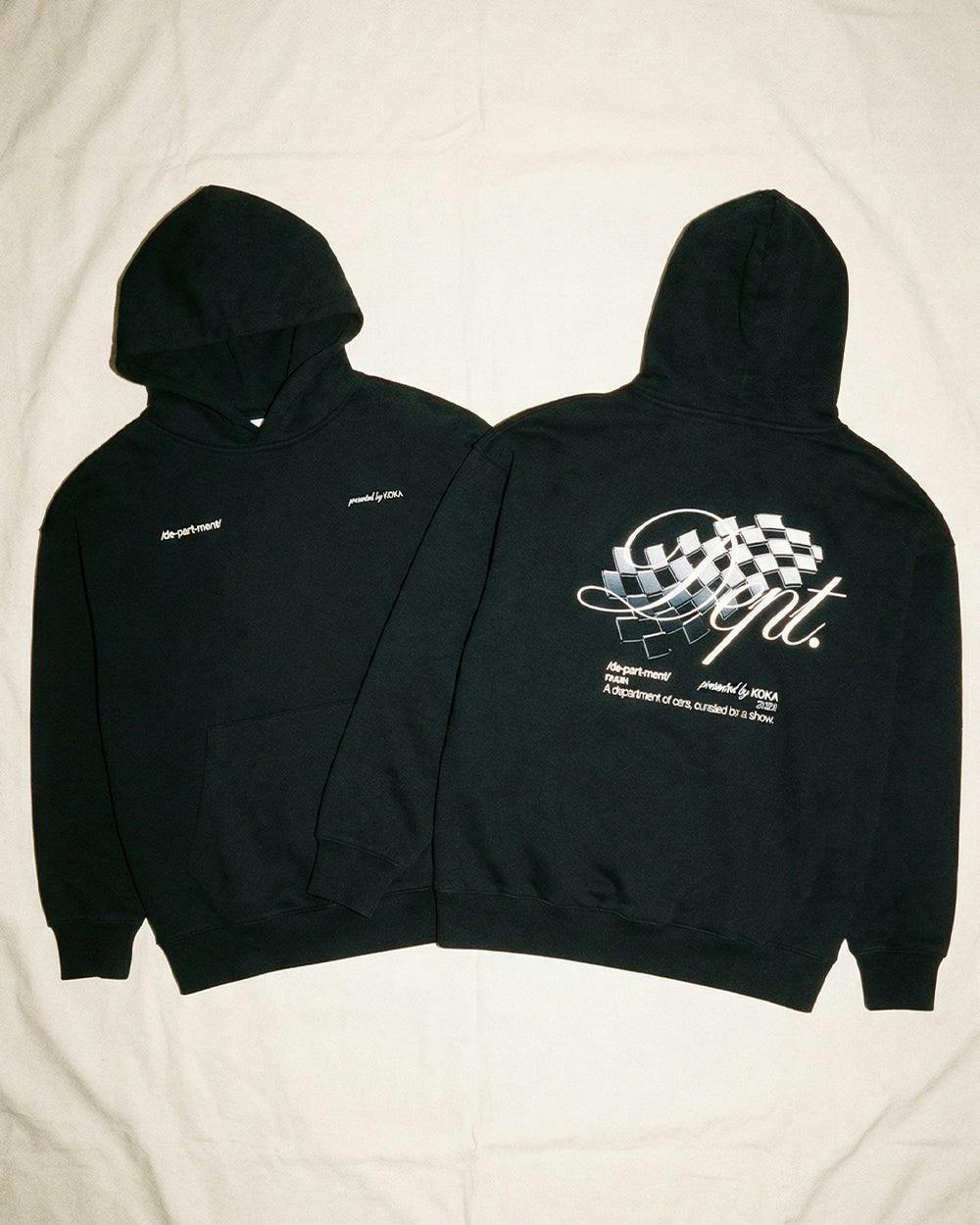 The Dept Hoodie // BLACK