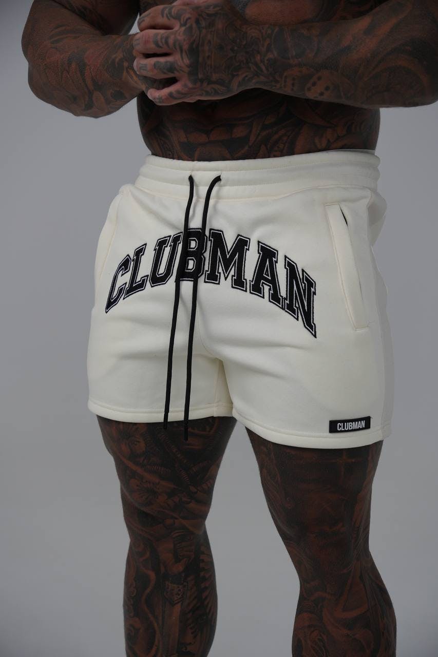 Clubman 'Noir Ivory' Shorts