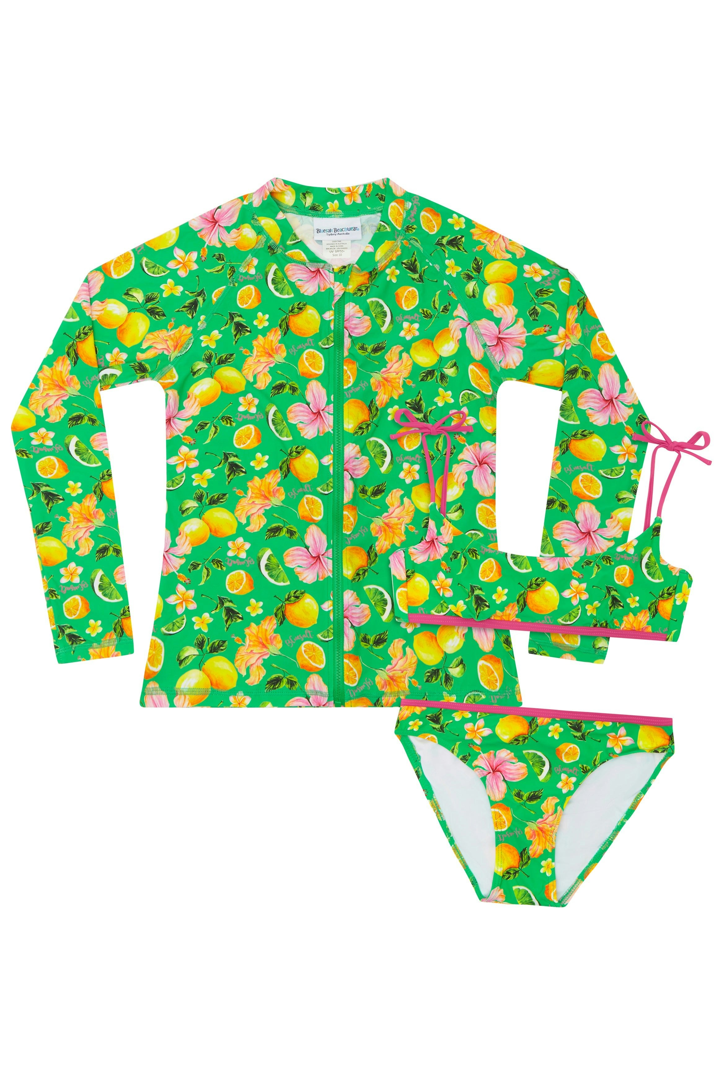 Positano Bikini with Rash Top SET