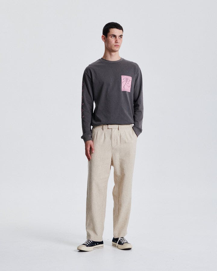 Harro Linen Pant - Ecru