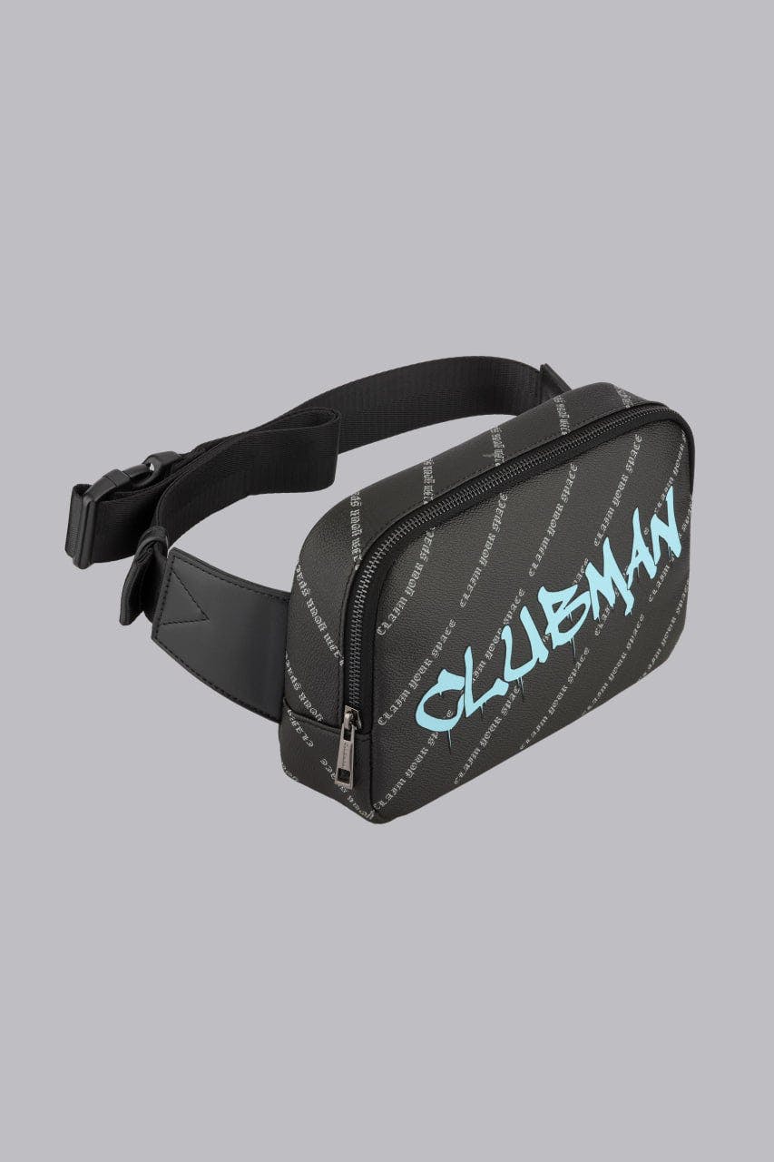 Clubman Handstyle Deluxe Belt Bag - Black
