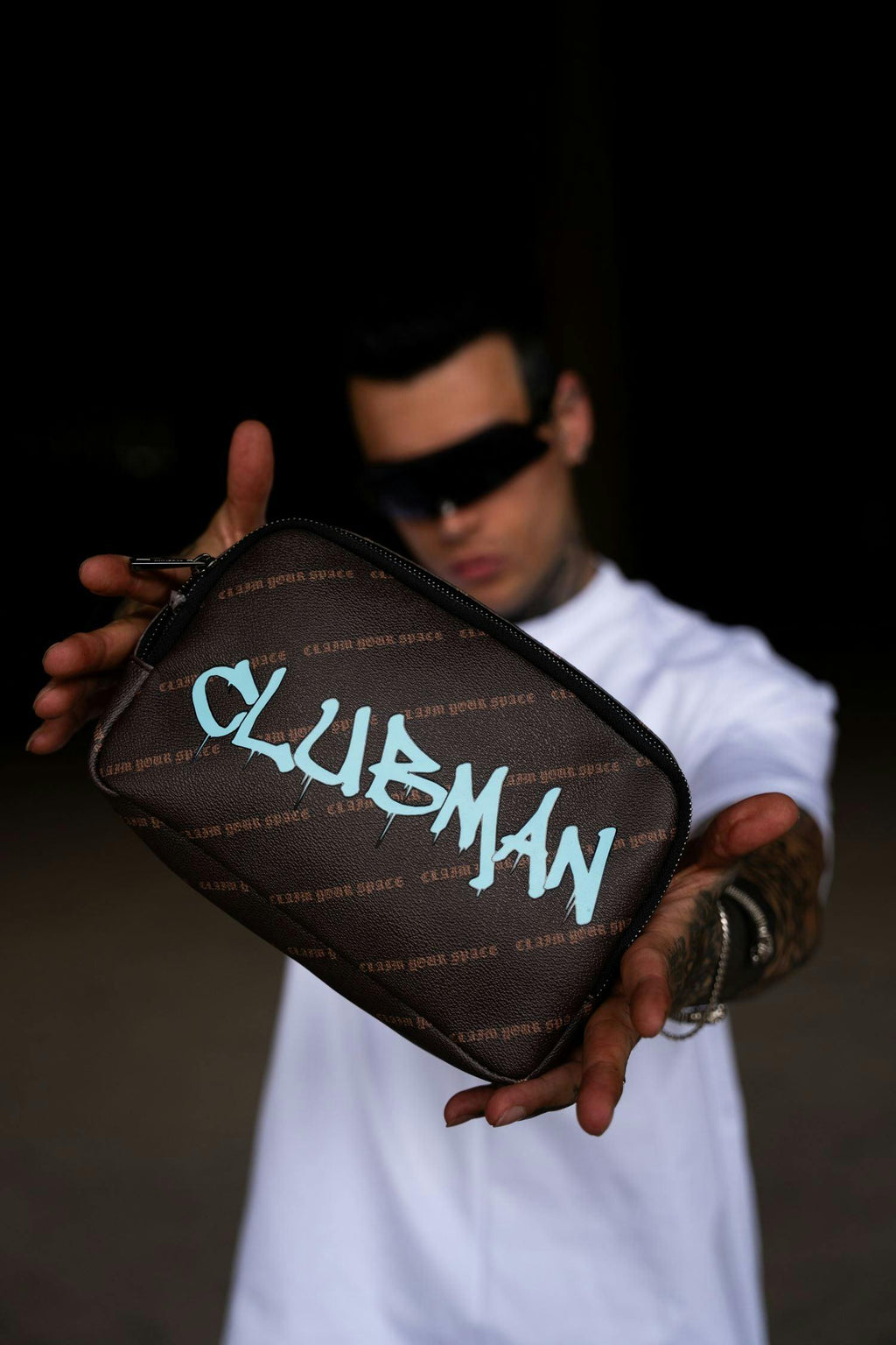 Clubman Handstyle Deluxe Belt Bag - Brown