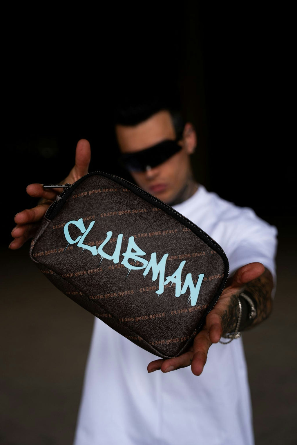 Clubman Handstyle Deluxe Belt Bag - Brown