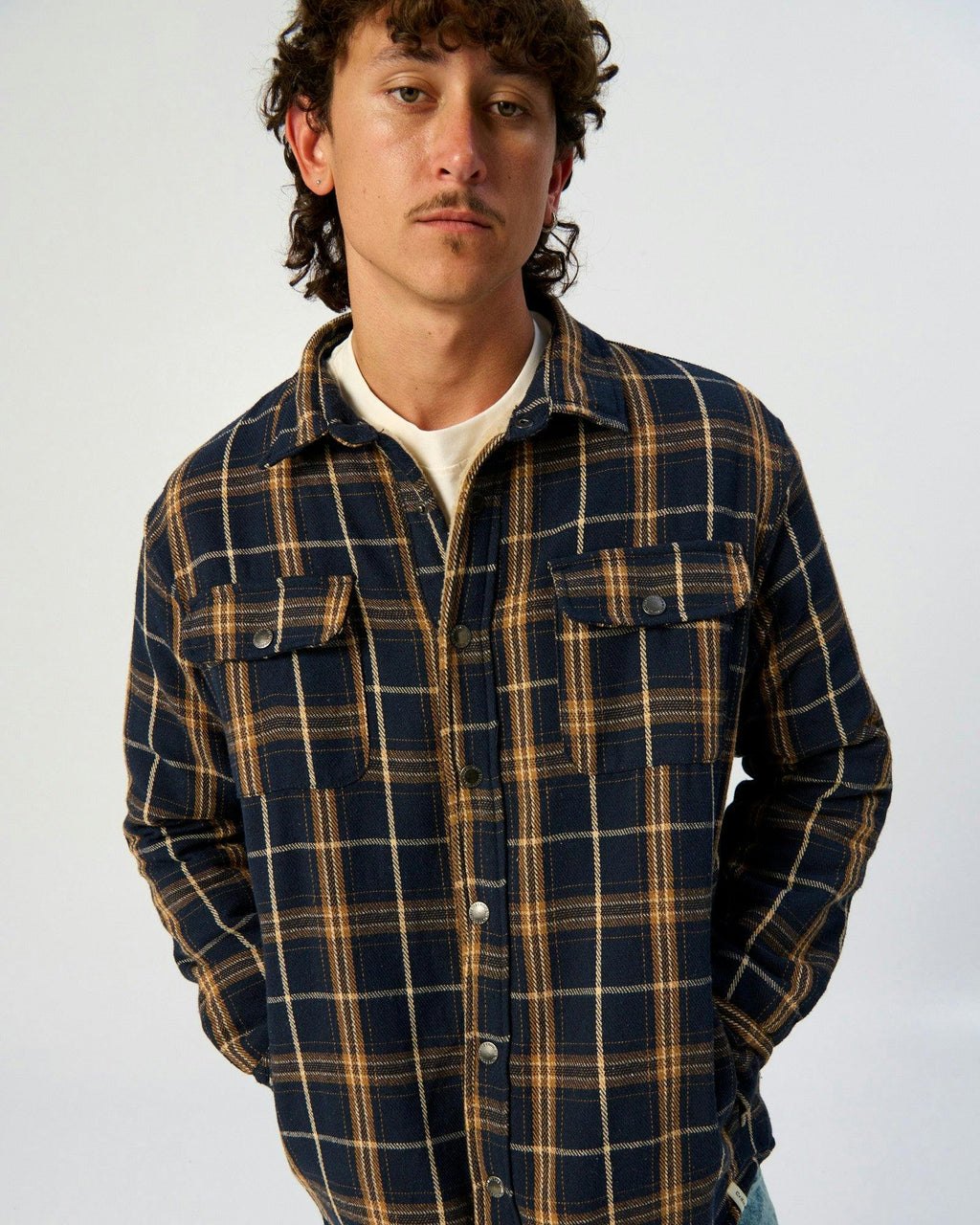 Ranger Check Jacket - Blue