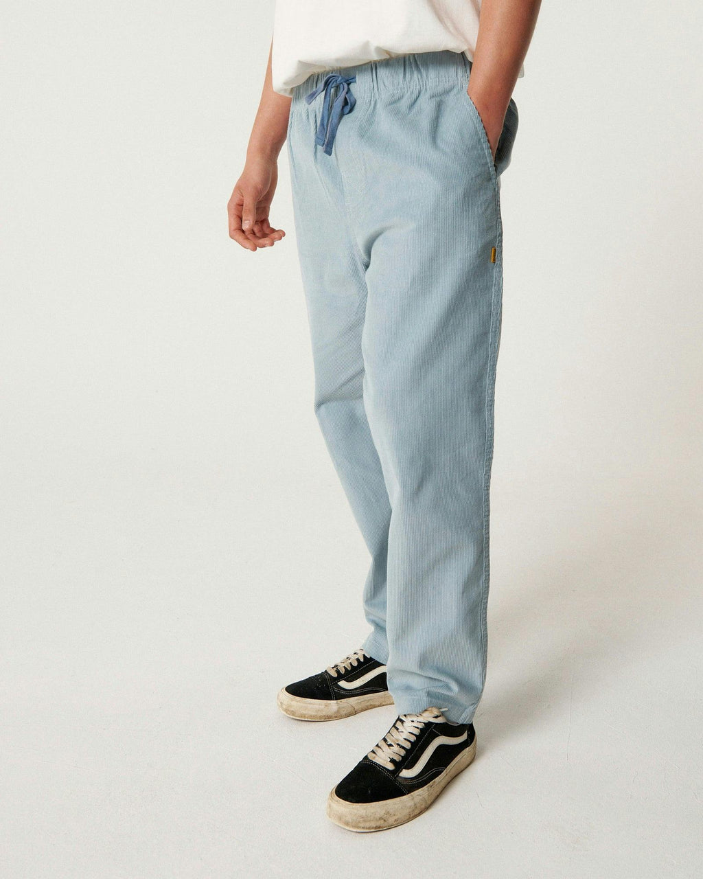 All Day Cord Pant - Dusty Blue
